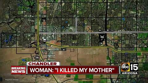 Woman calls Chandler police saying she strangled her mother