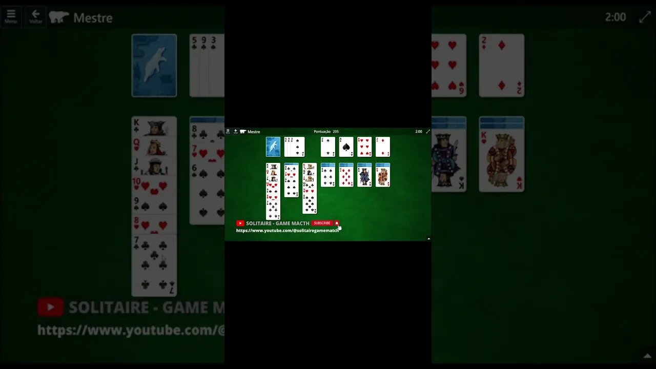 Microsoft Solitaire Collection Klondike MASTER Level # 487 #shorts