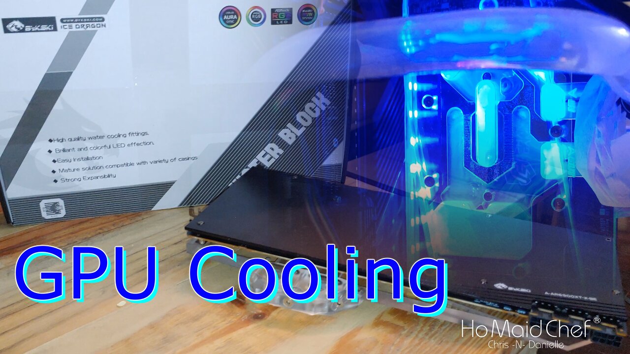 Radeon RX6900XT Cooled By Bykski Waterblock- Thermaltake Level 20 HT Build Part 4