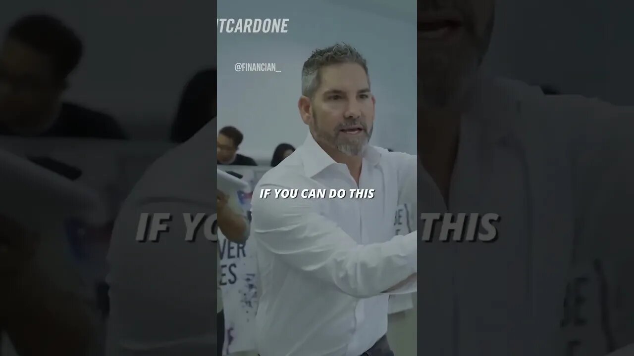 This Is How Grant Cardone Became A Millionaire