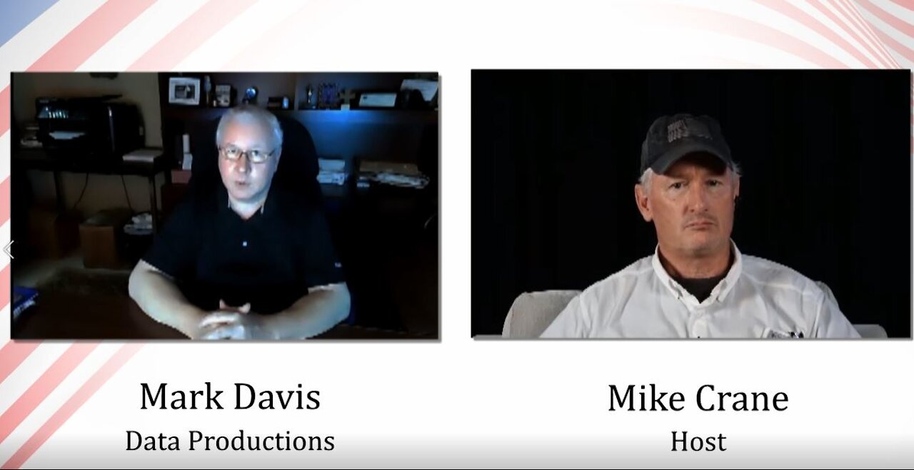 Mike Crane with Mark Davis - President/CEO of Data Productions