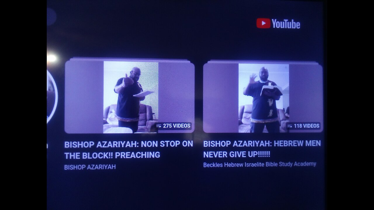 THE MIGHTY BISHOP AZARIYAH IS PORTRAYED WORLDWIDE AS A REAL HERO AND A CHAMPION (Isaiah 13:12)!