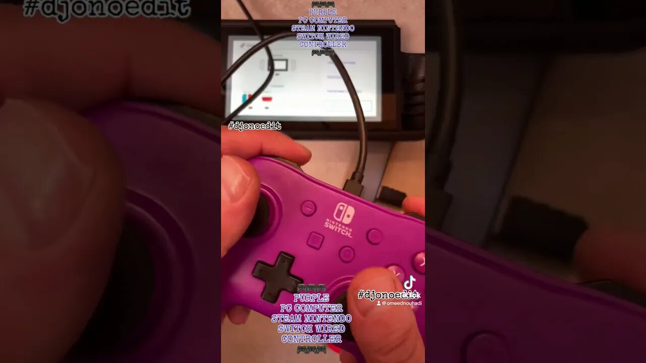 Wired Nintendo Switch controller & I love it. Worked with Steam PC App without adjusting any setting