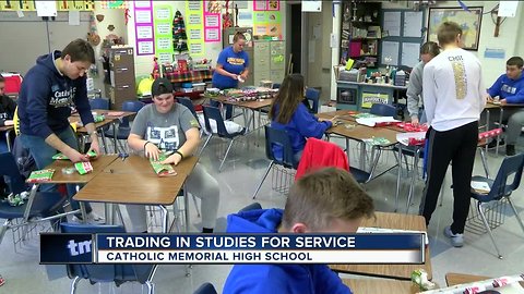 Local high school dedicates school day to helping others