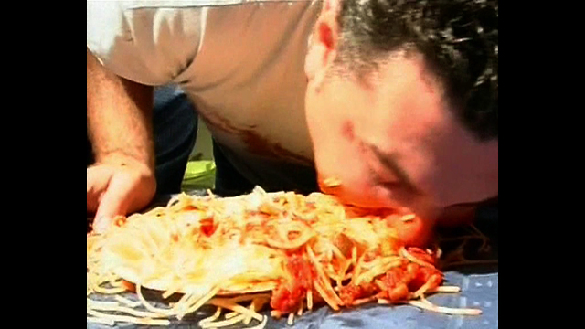 Pasta Eating Competition