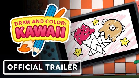 Draw and Color: Kawaii - Official Announcement Trailer