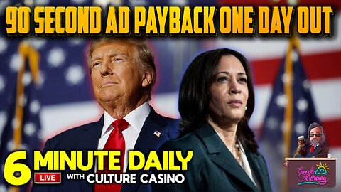 NBC Makes a 90 Second Payback - Today's 6 Minute Daily - November 4th