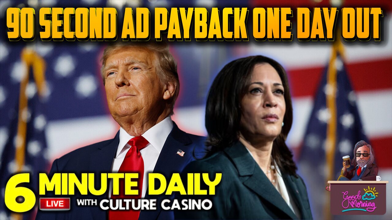 NBC Makes a 90 Second Payback - Today's 6 Minute Daily - November 4th