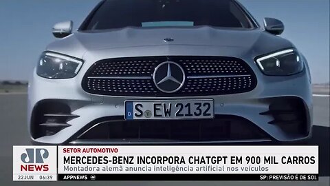Bruno Meyer: Mercedes-Benz incorpora chatGPT em 900 mil carros