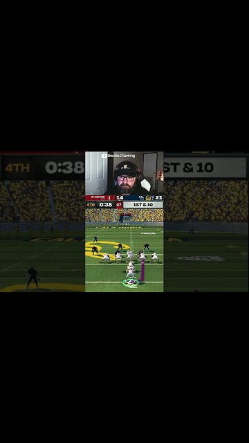 NCAA Football 14- About to make Connor quit!!