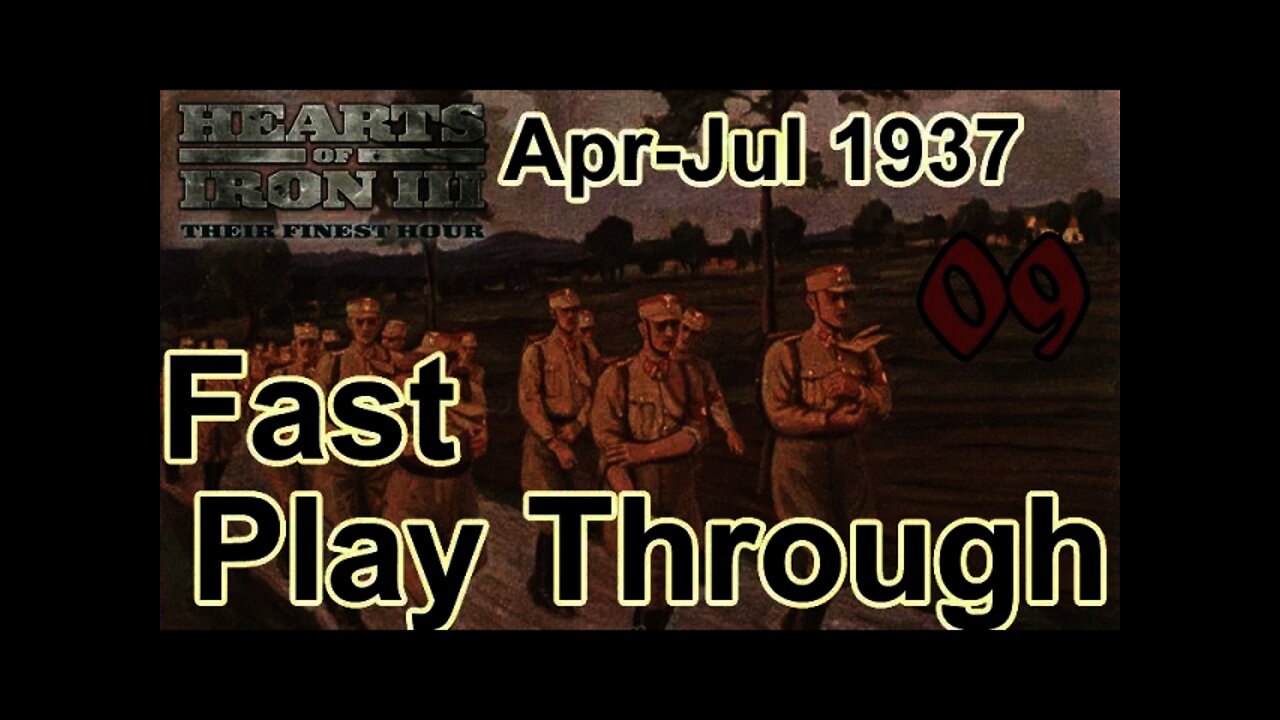 Hearts of Iron 3: Black ICE 10.33 - 09 (Germany) Testing - Apr-Jul 1937