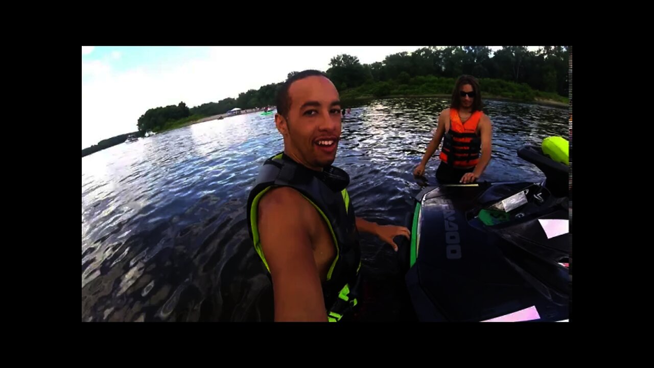 Coolin Off On the Sea Doo - Me & Jay