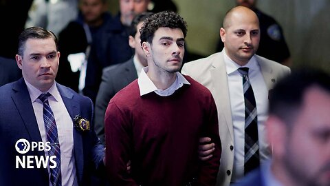 WATCH: Suspect in UnitedHealthcare CEO killing arrives at court for arraignment