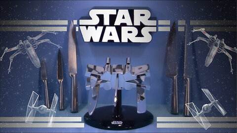 Episode 2 - X-Wing Fighter Kitchen Knife Block