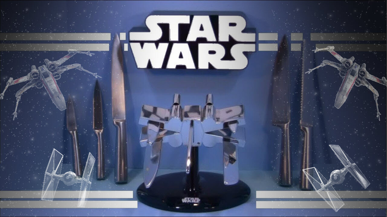 Episode 2 - X-Wing Fighter Kitchen Knife Block