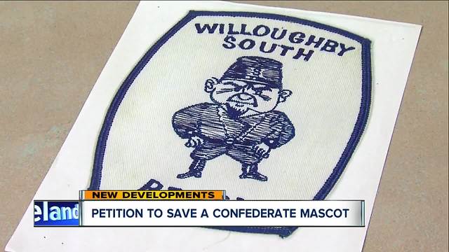 Petition aims to save Willoughby South's mascot after school announces it will drop the Rebel logo