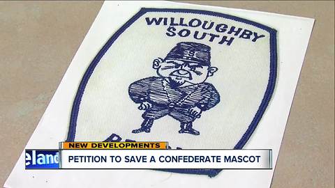 Petition aims to save Willoughby South's mascot after school announces it will drop the Rebel logo