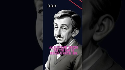 Walt Disney On Success 1