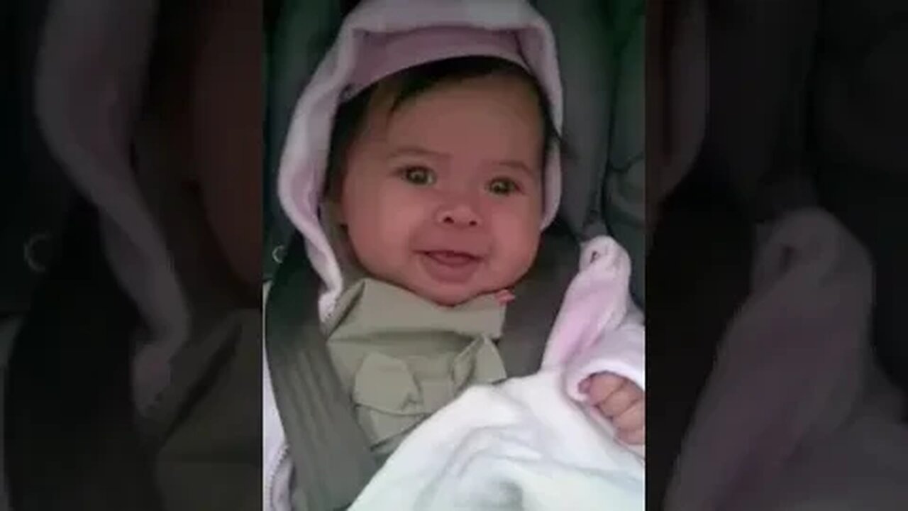 Sweet girl remembers the times she was just a baby-Time is going by so fast #timelapse