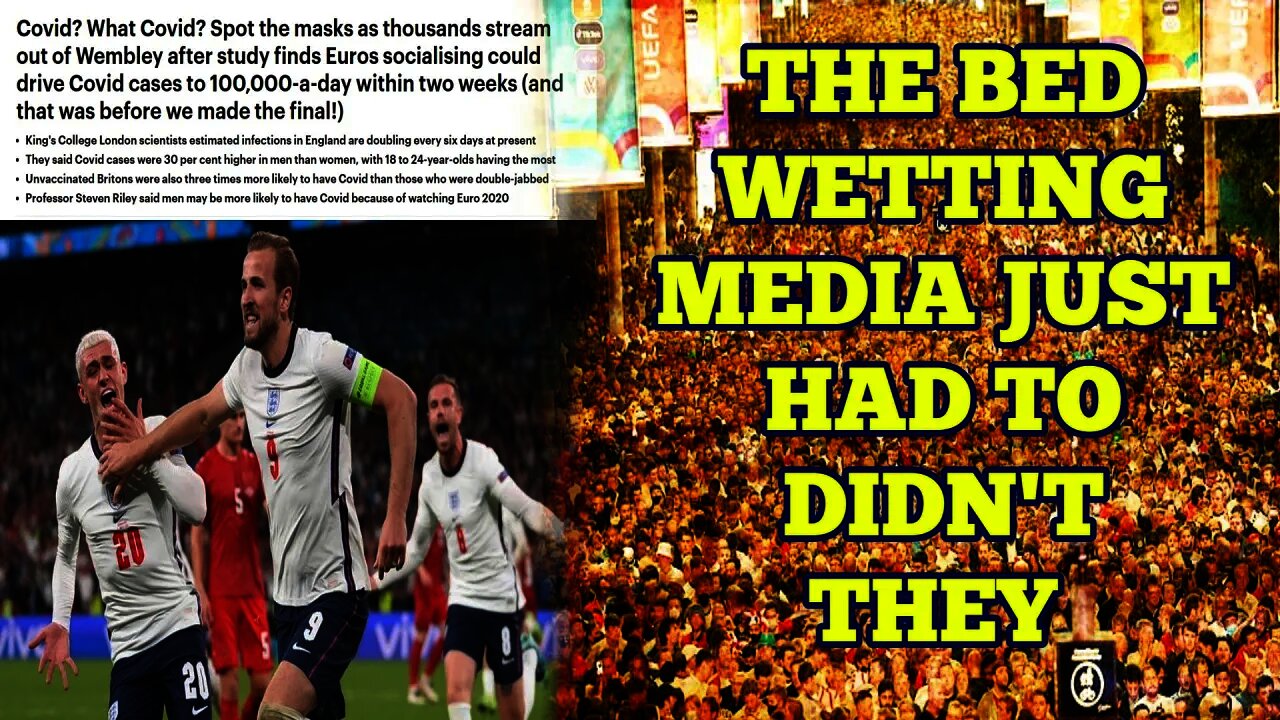 Millions Of England Fans Celebrating Semi Final Win Brings Out The Bed Wetting Media Again!