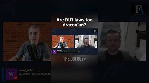 "Are DUI Laws Too Draconian?"