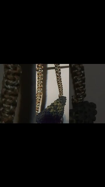 Camo Paracord Marcrame Handbag #tacticalmacrame