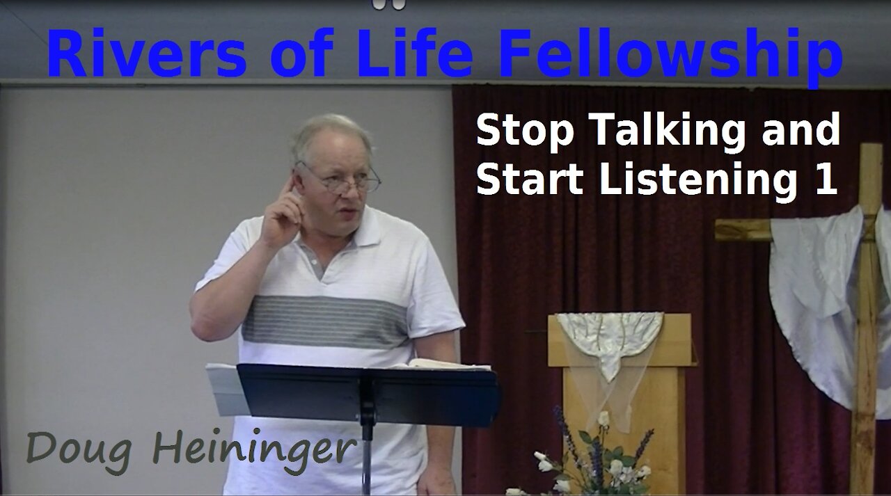 Stop Talking & Start Listening 1 of 3 by Doug Heininger