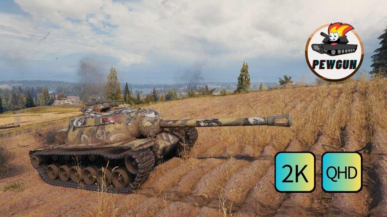 T110E3 裝甲奔雷者! | 6 kills 10.7k dmg | world of tanks | @pewgun77 