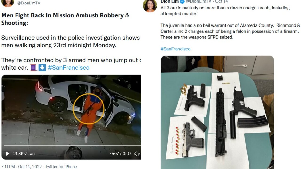 Video shows ambush-style robbery, shooting in San Francisco