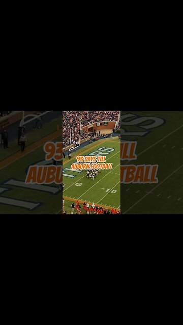 Countdown to Auburn Football: 93 Days! | #auburnfootball #auburn #wareagle