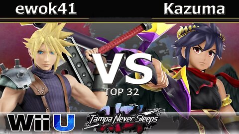 ewok41 (Cloud) vs. Kazuma (Dark Pit) - Wii U Top 32 - TNS7