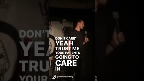 A 9 year old heckler?? Wtf