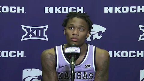 Kansas State Basketball | DaJuan Gordon Postgame Press Conference | TCU 67, K-State 60