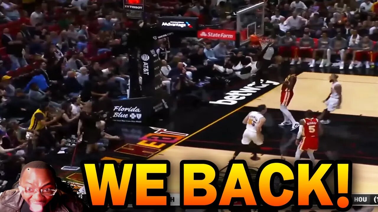 I GOT HYPED BY DUNCAN ROBISON RESURRECTION |HAWKS at HEAT | FULL GAME HIGHLIGHTS |