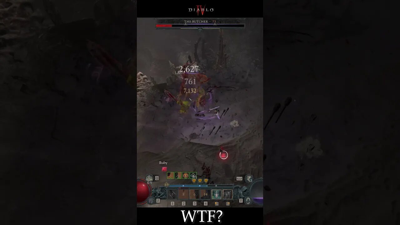 I Broke The Butcher - DIablo4 #shorts