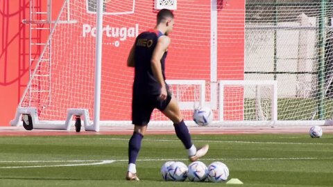 Portugal train the day after win over Ghana and Ronaldo record