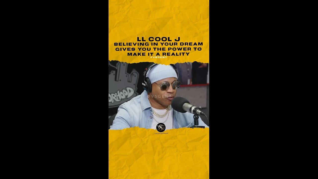 @llcoolj Believing in your dream gives you the power to make it a reality