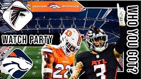 Atlanta Falcons vs Denver Broncos | Live Play by Play | Watch Party Stream | NFL 2024 GAME 🏈🔥