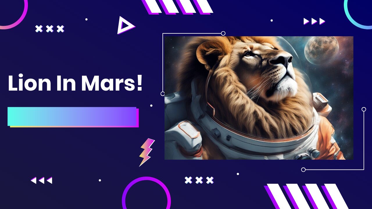 Lion in Mars!, REALLY!!!