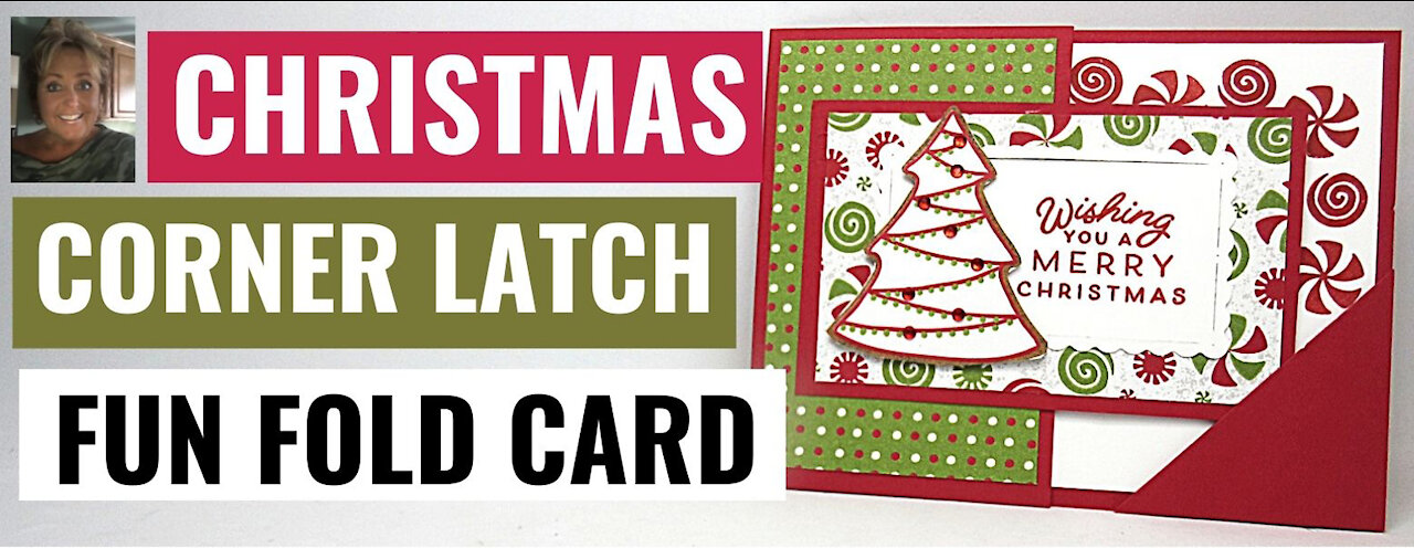 Christmas Corner Latch Card