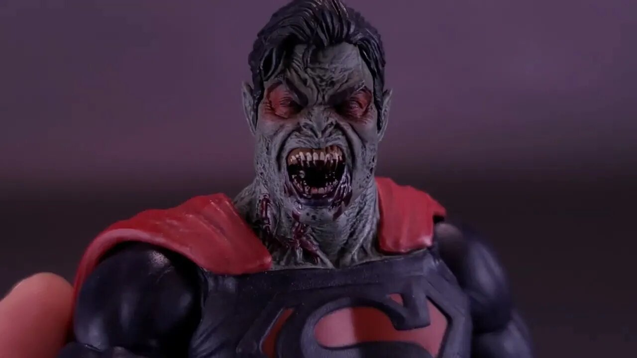 McFarlane Toys DC Multiverse DC Vs Vampires Superman Gold Label Edition Figure @TheReviewSpot