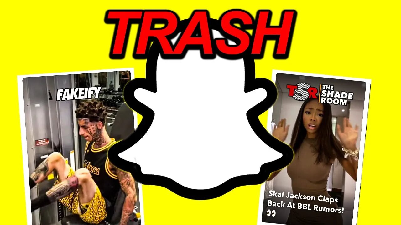 Snapchat Discovery SUCKS