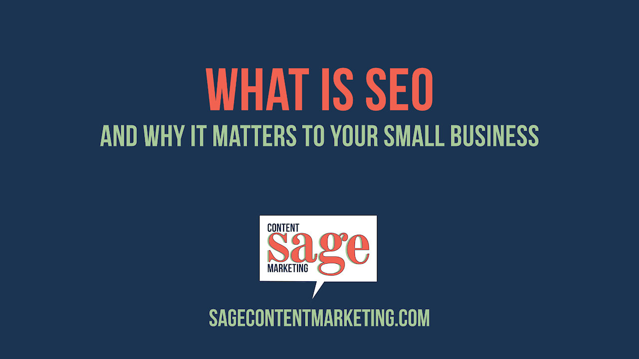 What is SEO and Why It's Important to Your Small Business