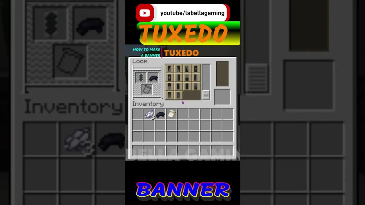 Tuxedo Banner | Minecraft