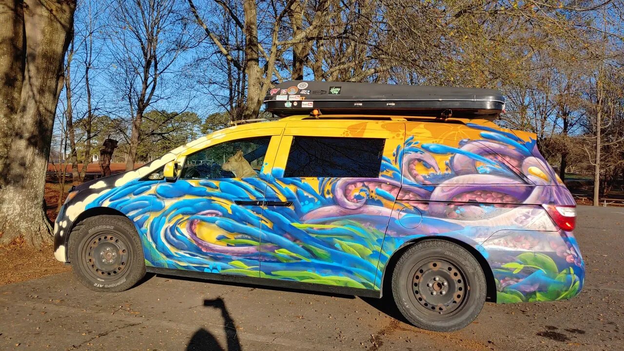 Minivan Camping