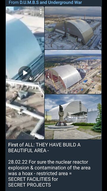 Chernobyl was a HOAX - restricted AREA for SECRET PROJECTS, ADRENOCHROME & DIRTY BOMB