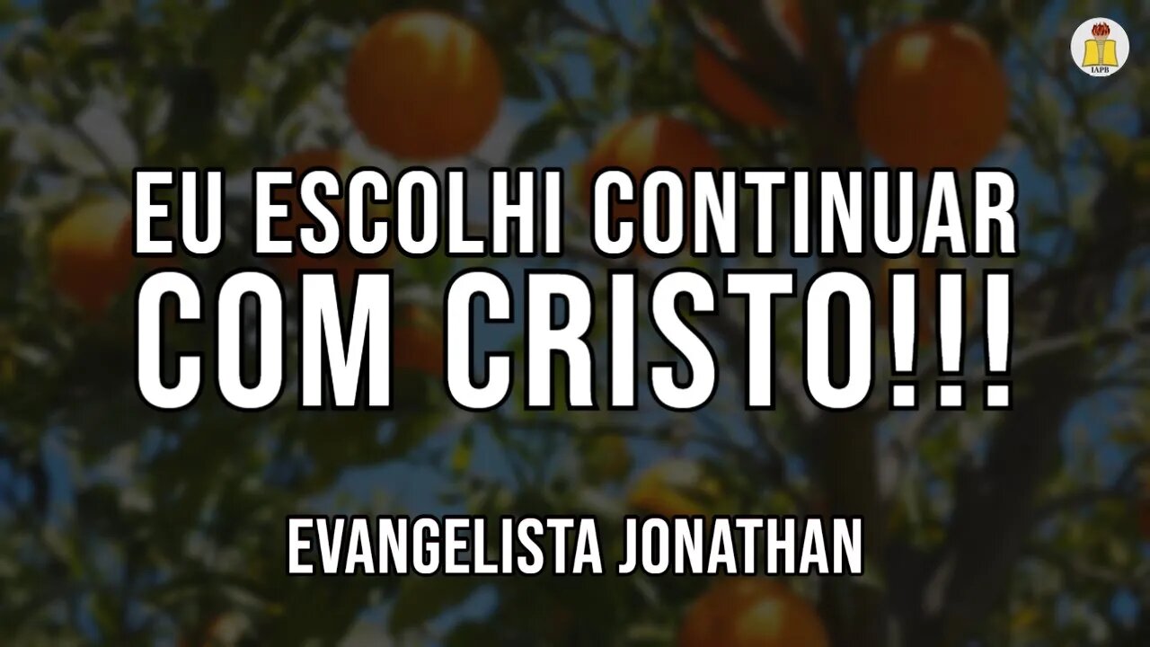 Culto Ao Vivo Agora - Evangelista Jonathan