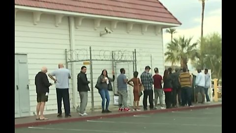 Lines in Primm ahead of record Mega Millions jackpot