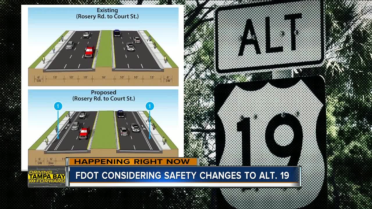 FDOT presenting ideas to residents on making Alt 19 safer for everyone | Driving Tampa Bay Forward