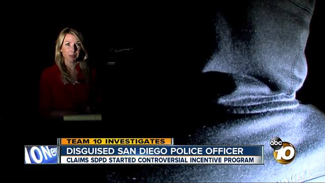 SDPD officer claims "rewards for arrests" program